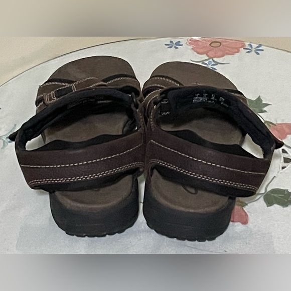 Clark’s Men’s Brown Sandals Size 9 - Picture 4 of 7